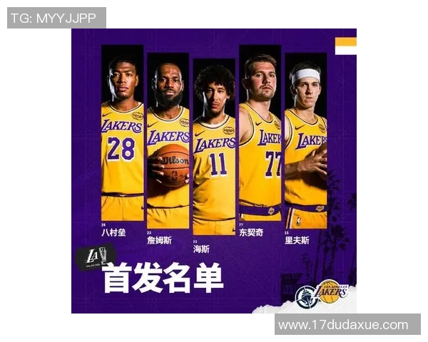 洛杉矶德比次回合首发名单公布，詹姆斯东契奇领衔